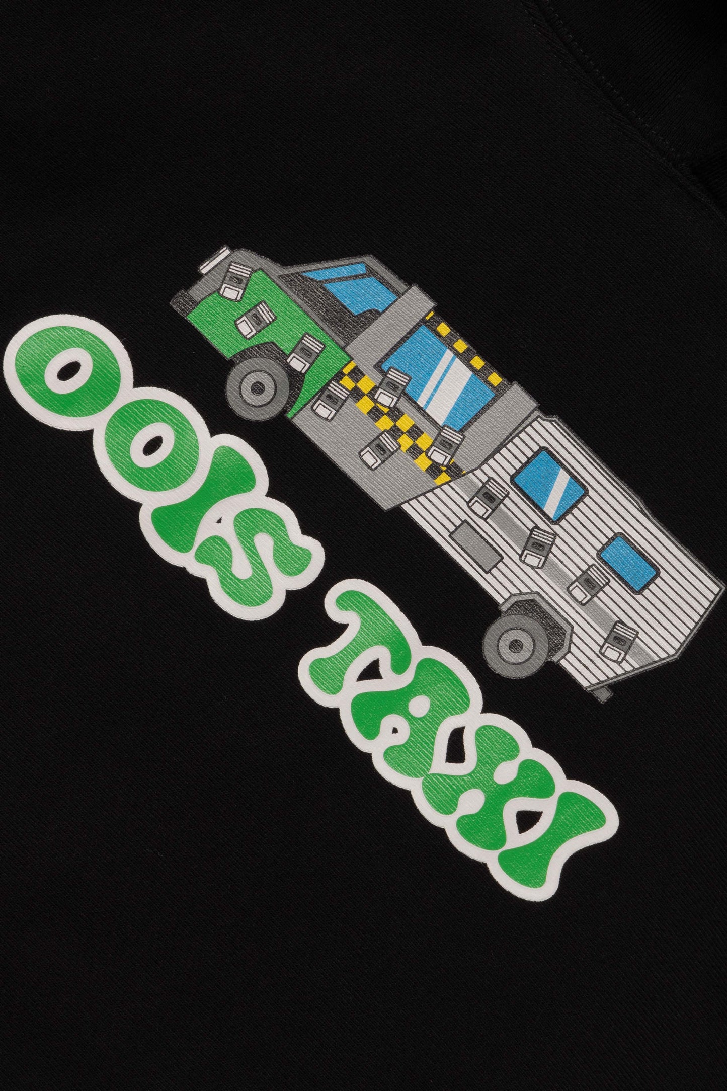 OOIS TAXI HOODIE / BLACK